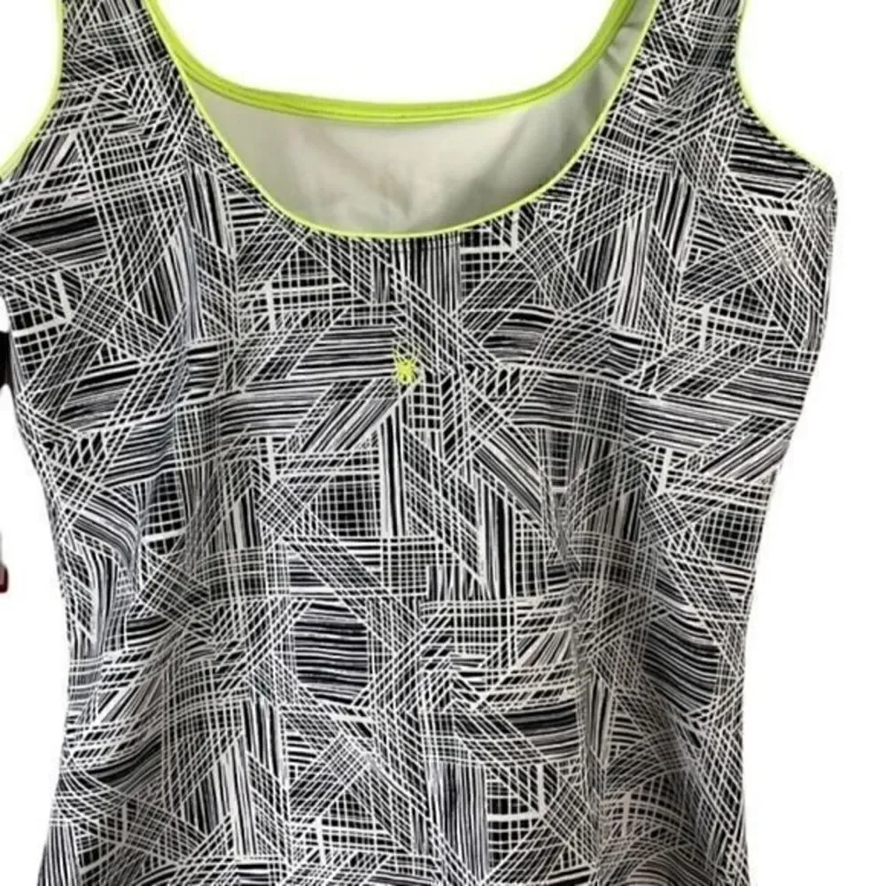 Spyder Tankini Top Black XL UPF 30